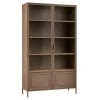 WOOOD Vitrinekast Ronja Bruin - 110x189x43 cm