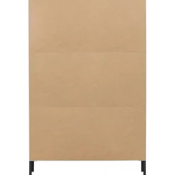 WOOOD Vitrinekast Xam Grijs - 100x155x40 cm