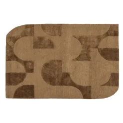 WOOOD Vloerkleed Livo Bruin - 170x240 cm