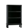 WOOOD Wandkast Bonk Zwart - 107x160x39 cm