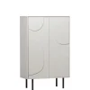 WOOOD Wandkast Cadiz Mist - 85x135x40 cm