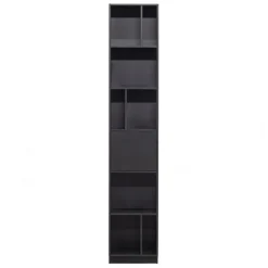 WOOOD Wandkast Finca Zwart - 40x210x40 cm
