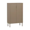 WOOOD Wandkast Gunnar Zwart - 85x135x39 cm