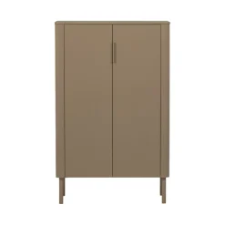 WOOOD Wandkast Gunnar Zwart - 85x135x39 cm