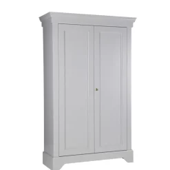 WOOOD Wandkast Isabel Grijs - 118x191x47 cm