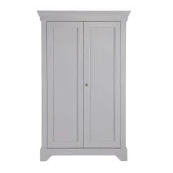 WOOOD Wandkast Isabel Grijs - 118x191x47 cm
