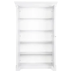 WOOOD Wandkast Isabel Wit - 118x191x47 cm