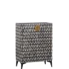 WOOOD Wandkast Menne Zwart - 81x108x43 cm