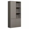 WOOOD Wandkast Merel Warmgrijs - 100x200x40 cm