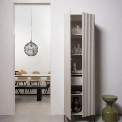 WOOOD Wandkast New Gravure Dust - 60x210x42 cm