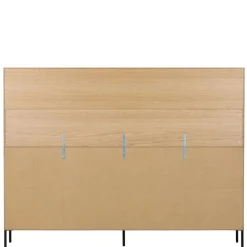 WOOOD Wandkast New Gravure Naturel - 200x150x44 cm