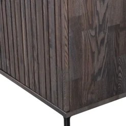 WOOOD Wandkast New Gravure Bruin - 60x210x42 cm