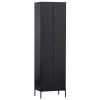 WOOOD Wandkast New Gravure Zwart - 60x210x42 cm