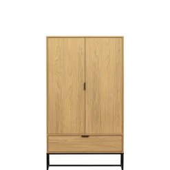 WOOOD Wandkast Silas Naturel - 85x149x36 cm