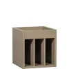 WOOOD Wandkast Turner Mud - 44x47x44 cm