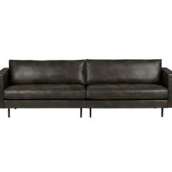 WOOOD 3-Zitsbank Rodeo Classic Zwart