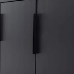WOOOD (Zwevend) TV-meubel Gunnar Zwart - 154x56x44 cm