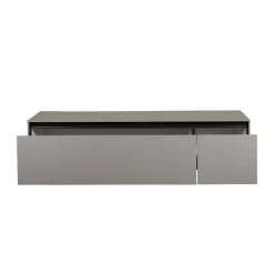 Zwevend TV-meubel Cannes Taupe - 162x37x49 cm