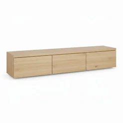Zwevend TV-meubel Chester Naturel - 190x35x40 cm